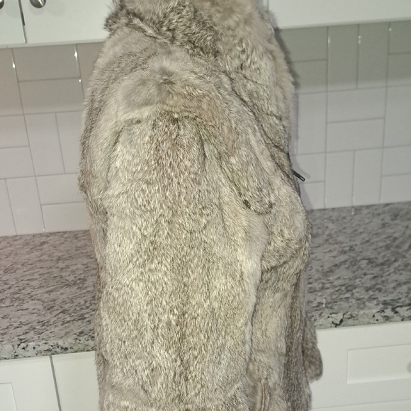 Vintage Rabbit Fur Teddy Jacket - Picture 4 of 9